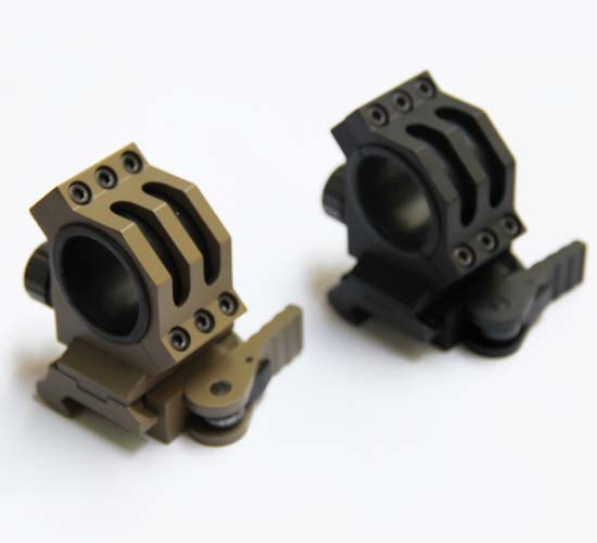 ARMY FORCE GG&G Type Quick Lock QD Scope Mount (30mm/25mm,Black)